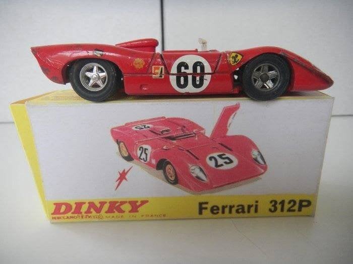 DINKY TOYS FERRARI 312 P MET ORIGINELE VERPAKKING, Hobby & Loisirs créatifs, Enlèvement ou Envoi, Comme neuf, Voiture, Dinky Toys