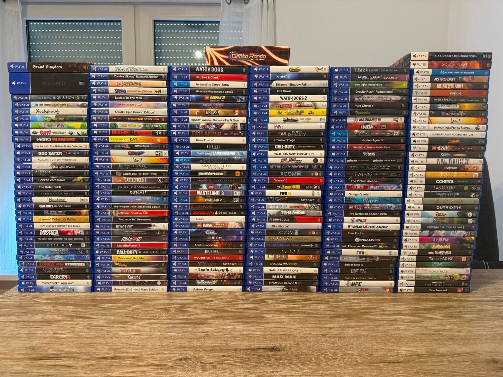 groot aanbod aan ps4 en ps5 games, Ophalen