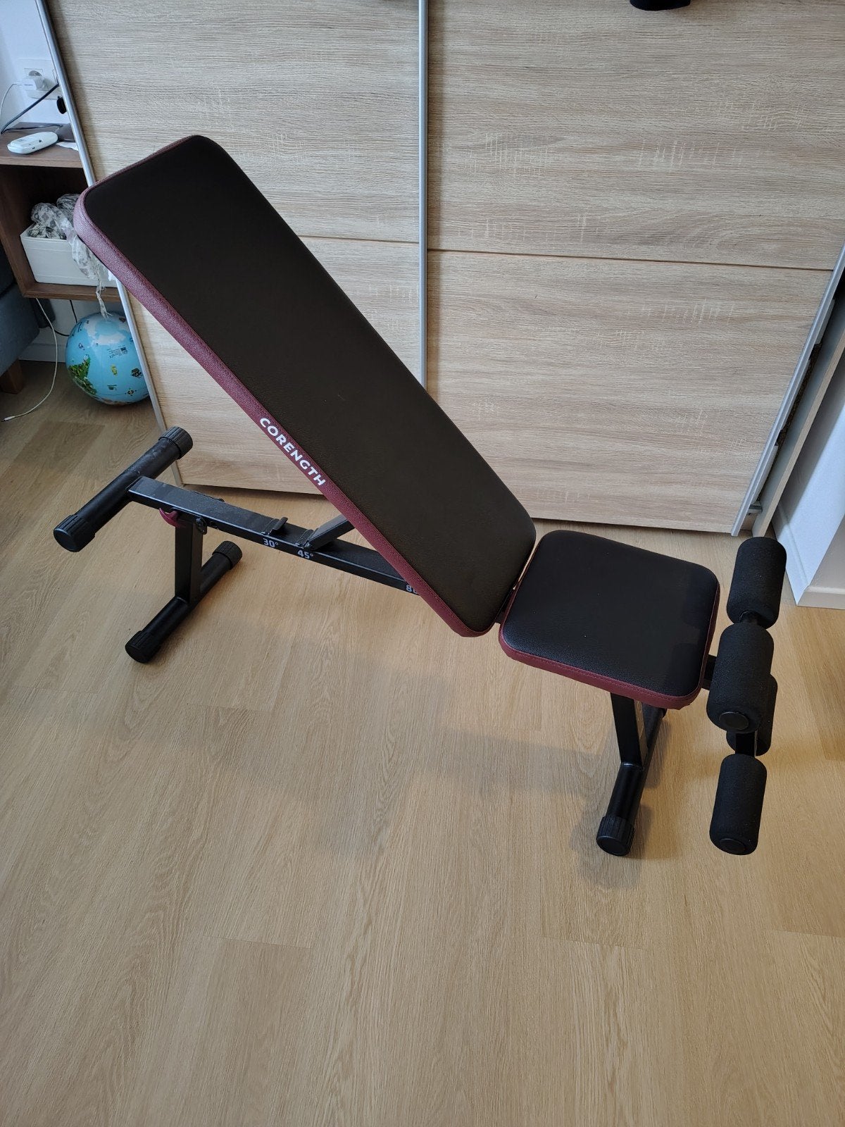 Banc de fitness Decathlon Corenth, Enlèvement, Comme neuf, Bras, Banc d'exercice