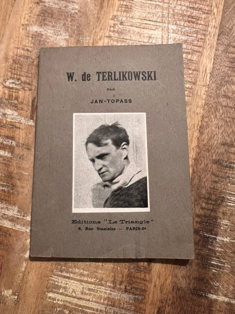 W. de Terlikowski de Jan-Topass, Enlèvement ou Envoi, Utilisé, Peinture et dessin, Jan-Topass