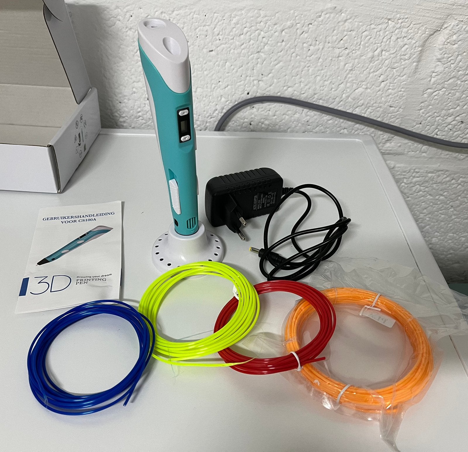 3D pen, Ophalen, Zo goed als nieuw