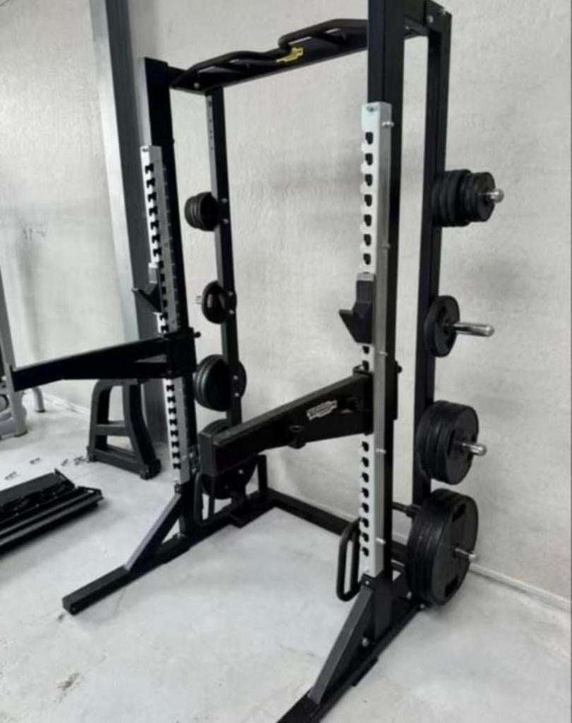 Technogym half rack! In nette staat!!, Sport en Fitness, Ophalen, Zo goed als nieuw