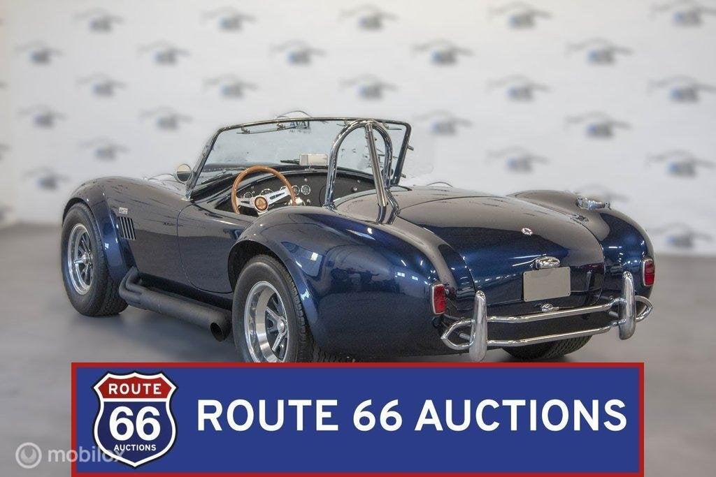 Shelby Cobra 427S/C CSX4000 | 1965 | Route 66 Auctions, Auto's, Overige merken, Zwart, Bedrijf, Handgeschakeld