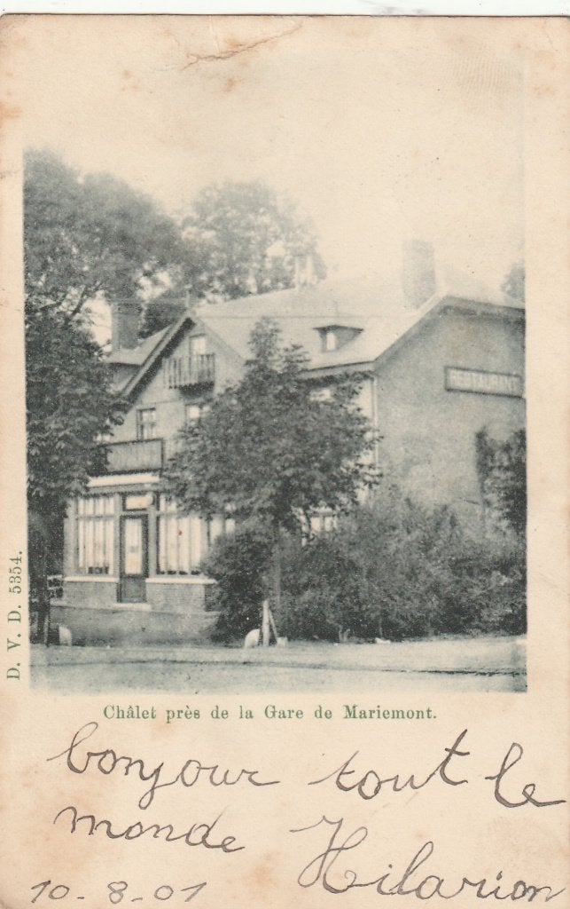 Mariemont, Verzamelen, Postkaarten | België, Ophalen of Verzenden