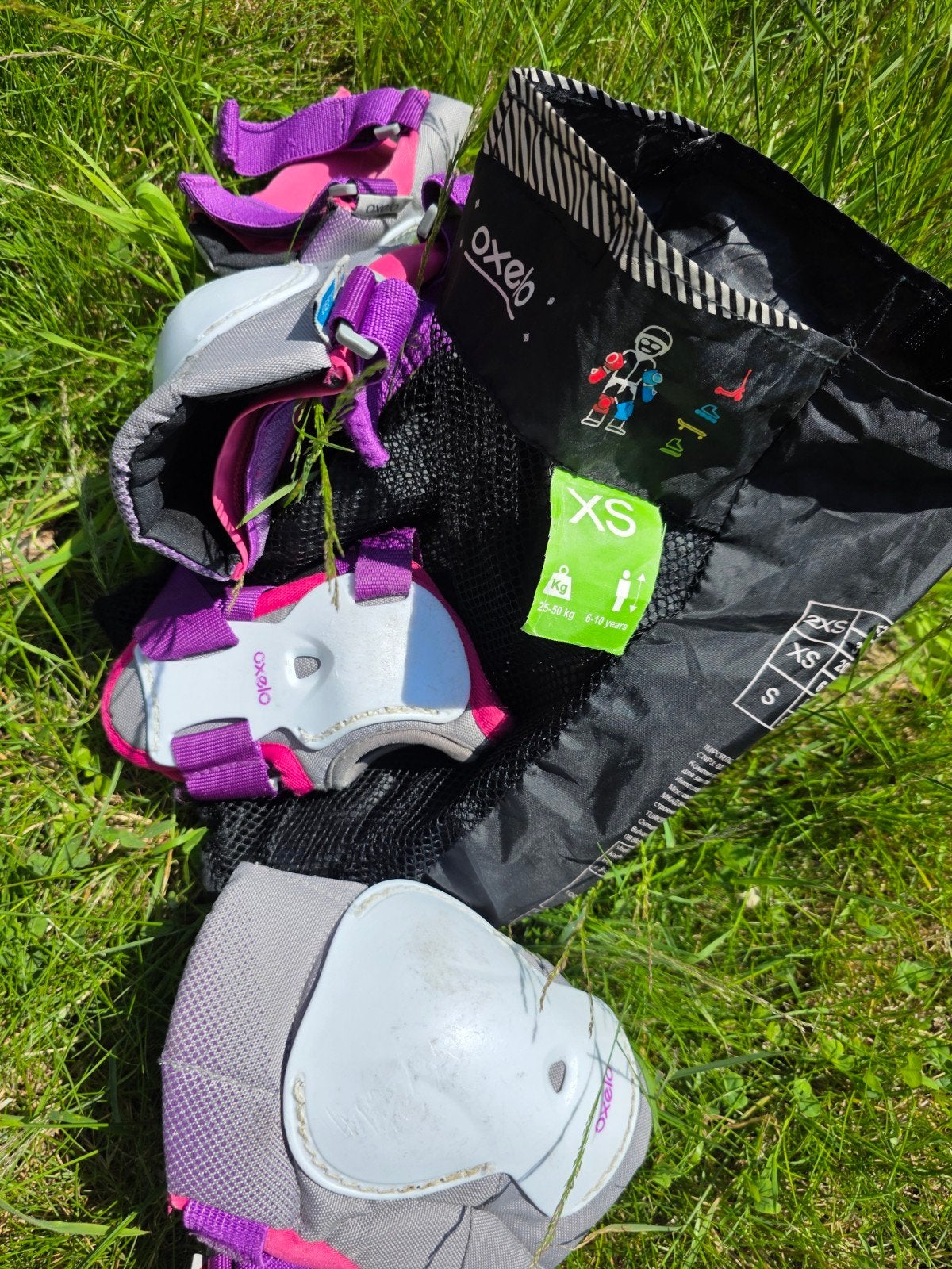 kinderbeschermers van Oxelo (Decathlon), Sport en Fitness, Snowboarden, Ophalen of Verzenden