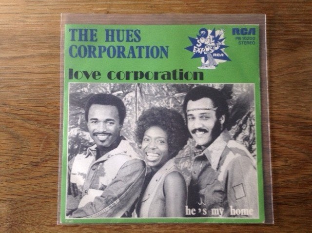 single the hues corporation, R&B et Soul, Enlèvement ou Envoi, Housse de protection extérieure, 7 inch