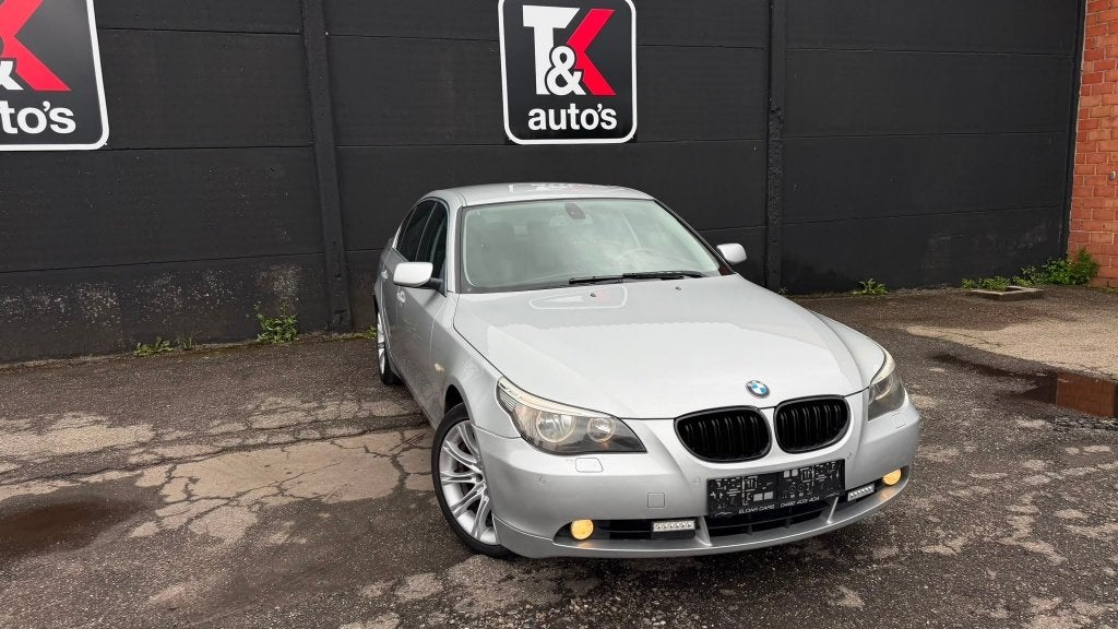 Bmw 520D 2006, Auto's, Automaat, Leder, Bedrijf, Euro 4