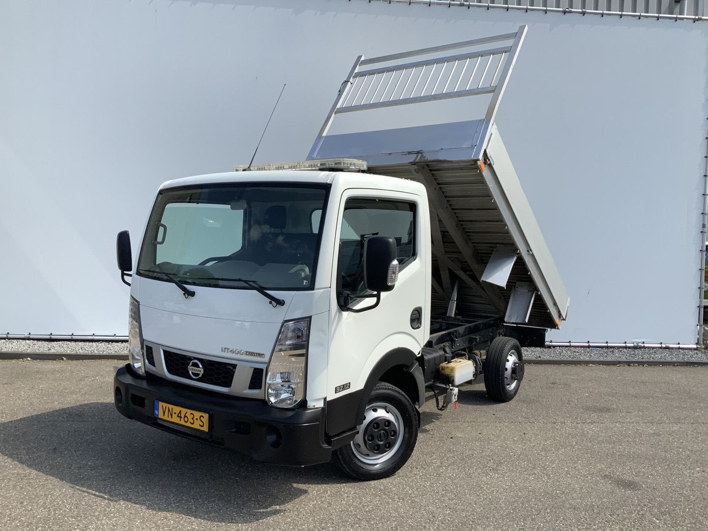 Nissan NT400 32.12 2.5 dCi 250 Kipper 3 Zits Trekhaak 2000 k, Wit, Bedrijf, ABS, 249 g/km