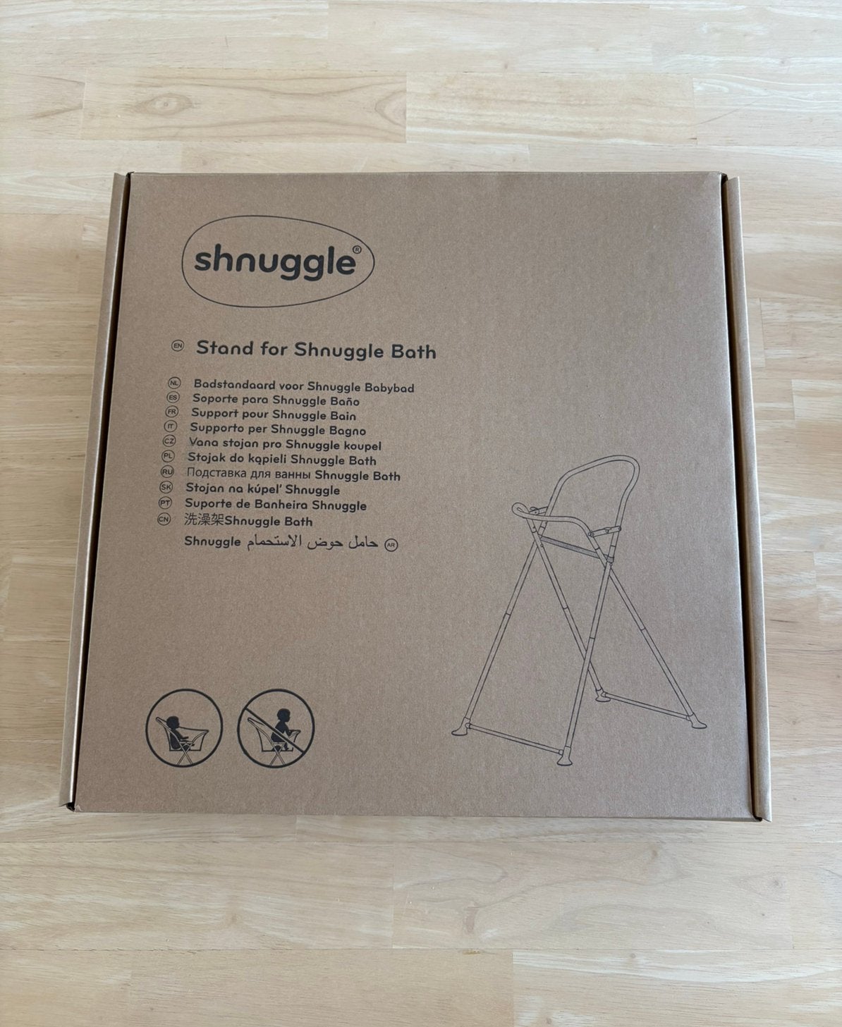 Stand Shnuggle Bath/Bad, Kinderen en Baby's, Ophalen, Nieuw, Overige merken