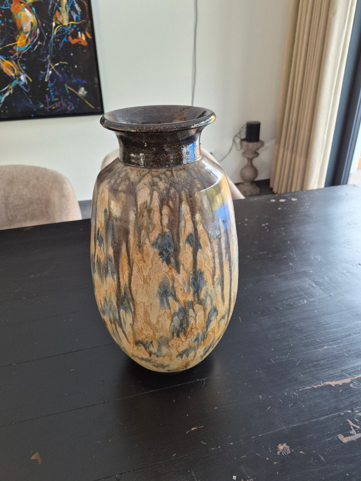 Losson vintage vaas 43 cm hoog, Antiek en Kunst, Ophalen of Verzenden