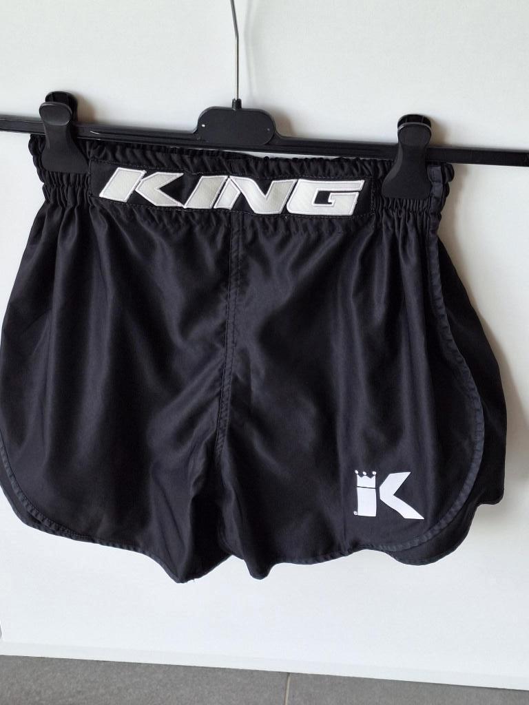 boksshort zwart, Sport en Fitness, Boksen, Ophalen, Zo goed als nieuw, Bokskleding