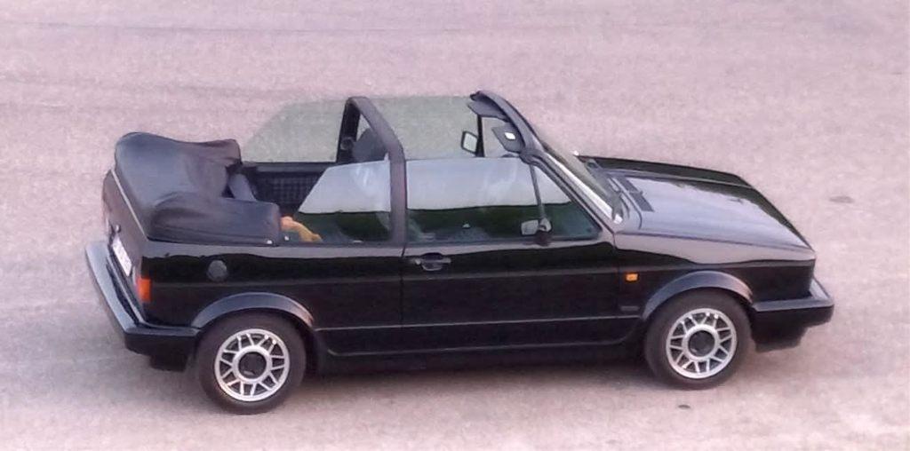 VW Golf cabrio, 1.8i 98pk 2H, 1992, zeer mooie staat, Auto's, Volkswagen, Particulier, Golf, Lichtmetalen velgen, Sportstoelen
