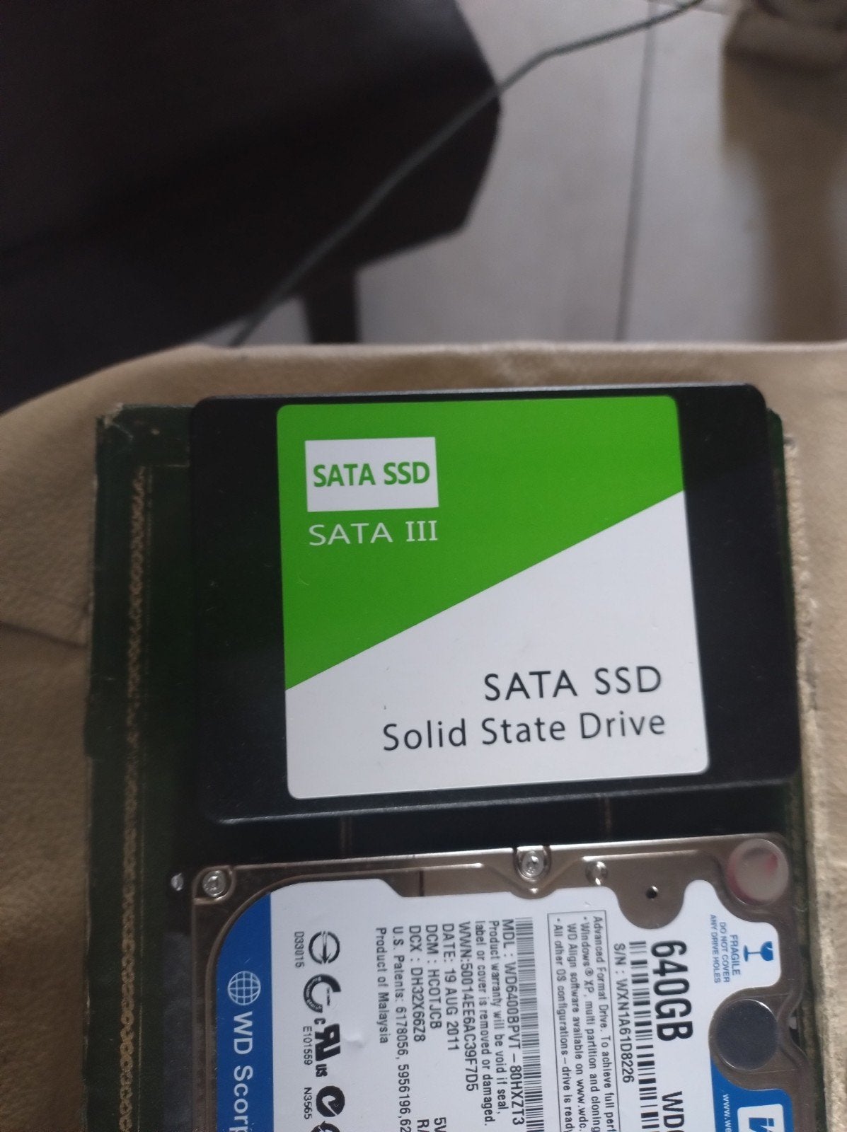 Solid State Drive U Nano 2.5 Sata SSD 4 Tb, Computers en Software, Ophalen, Intern, Nieuw, Laptop