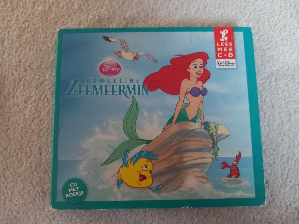 Lees Mee CD Disney Kleine Zeemeermin Verhaaltje Sprookje, Verzamelen, Ophalen of Verzenden, Pocahontas of Kl. Zeemeermin, Zo goed als nieuw