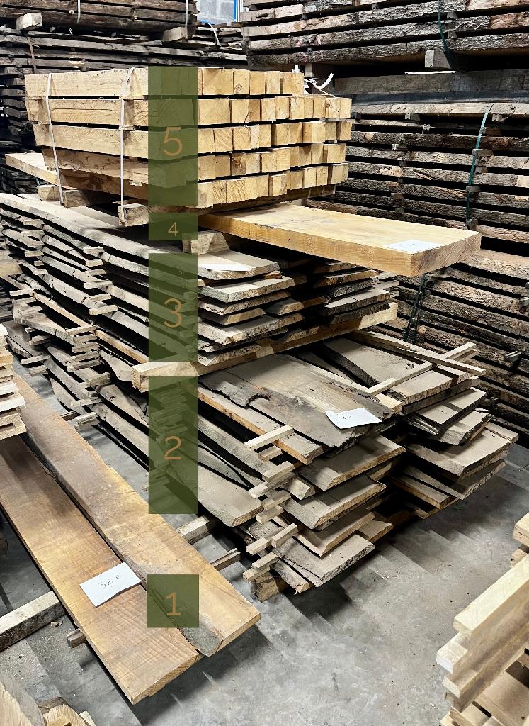 Beuken boolplanken - restpakketten aan scherpe prijs, Doe-het-zelf en Bouw, Hout en Planken, Nieuw, Plank, Beuken, 250 tot 300 cm