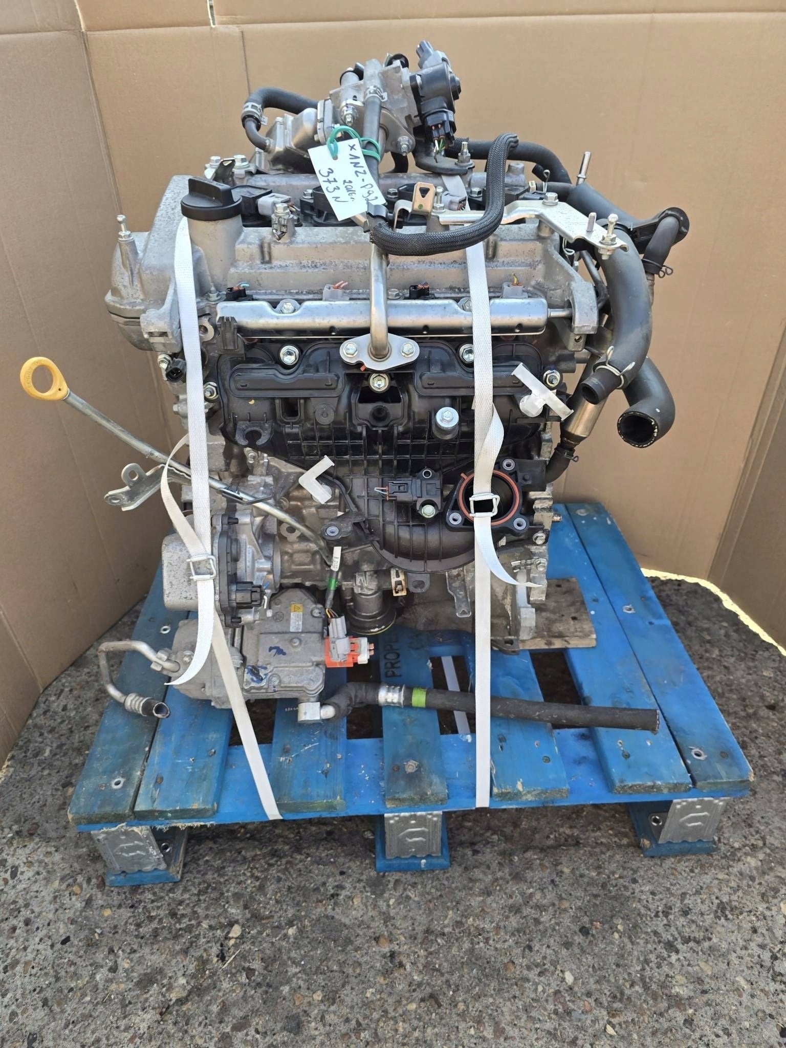 Moteur 1NZFXE Complet YARIS TOYOTA, Verzenden, Gebruikt, Overige automerken