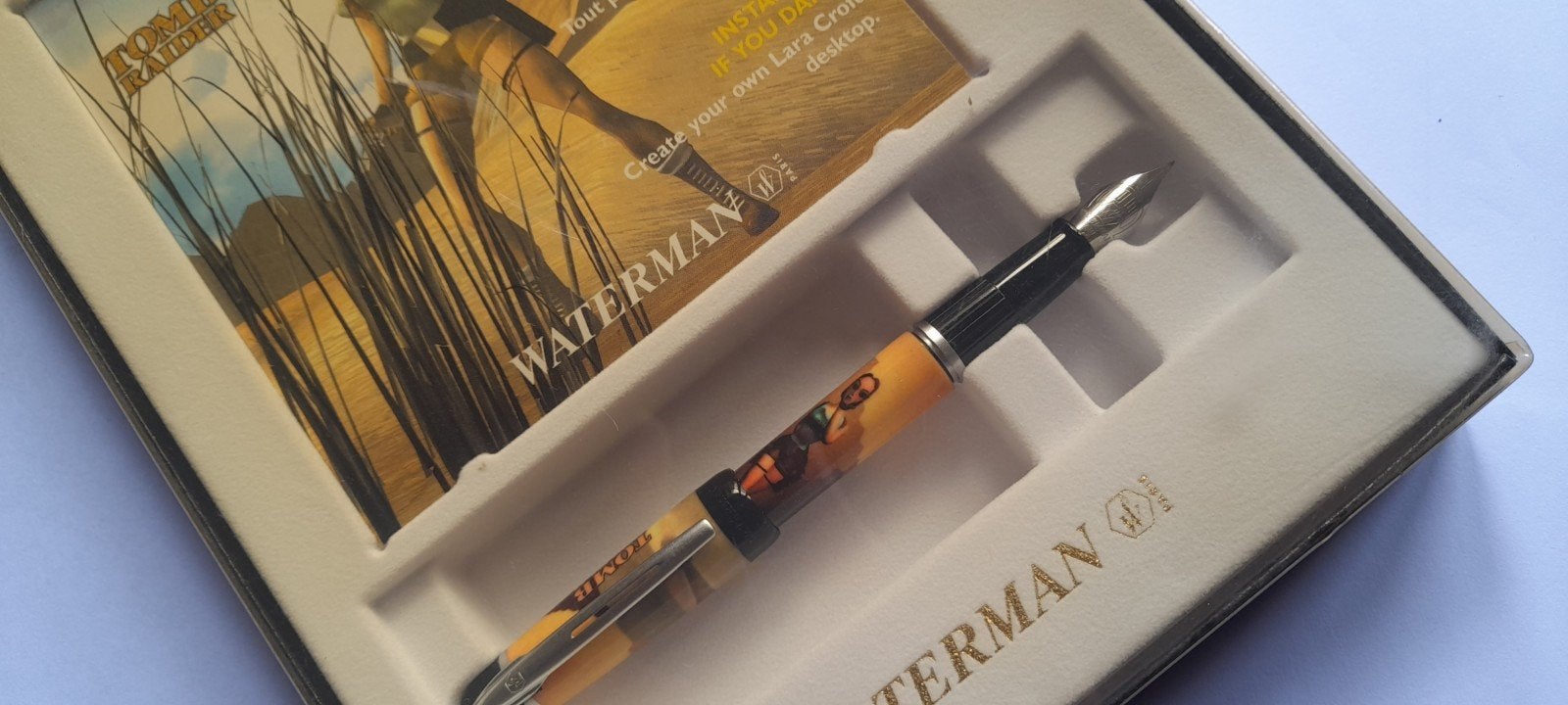 waterman vulpen laura croft, Collections, Stylos, Enlèvement ou Envoi, Stylo, Waterman
