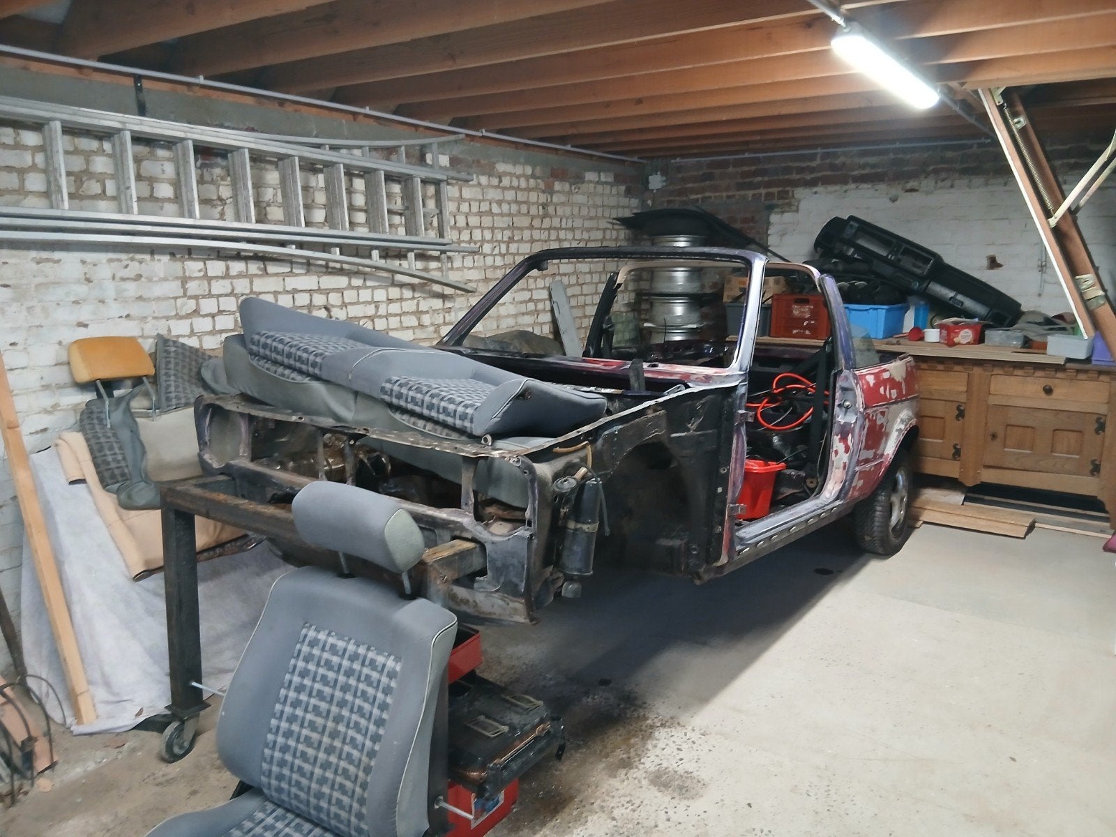 VW Golf 1 cabriolet 1.6 injection 1985, Autos, Particulier, Achat