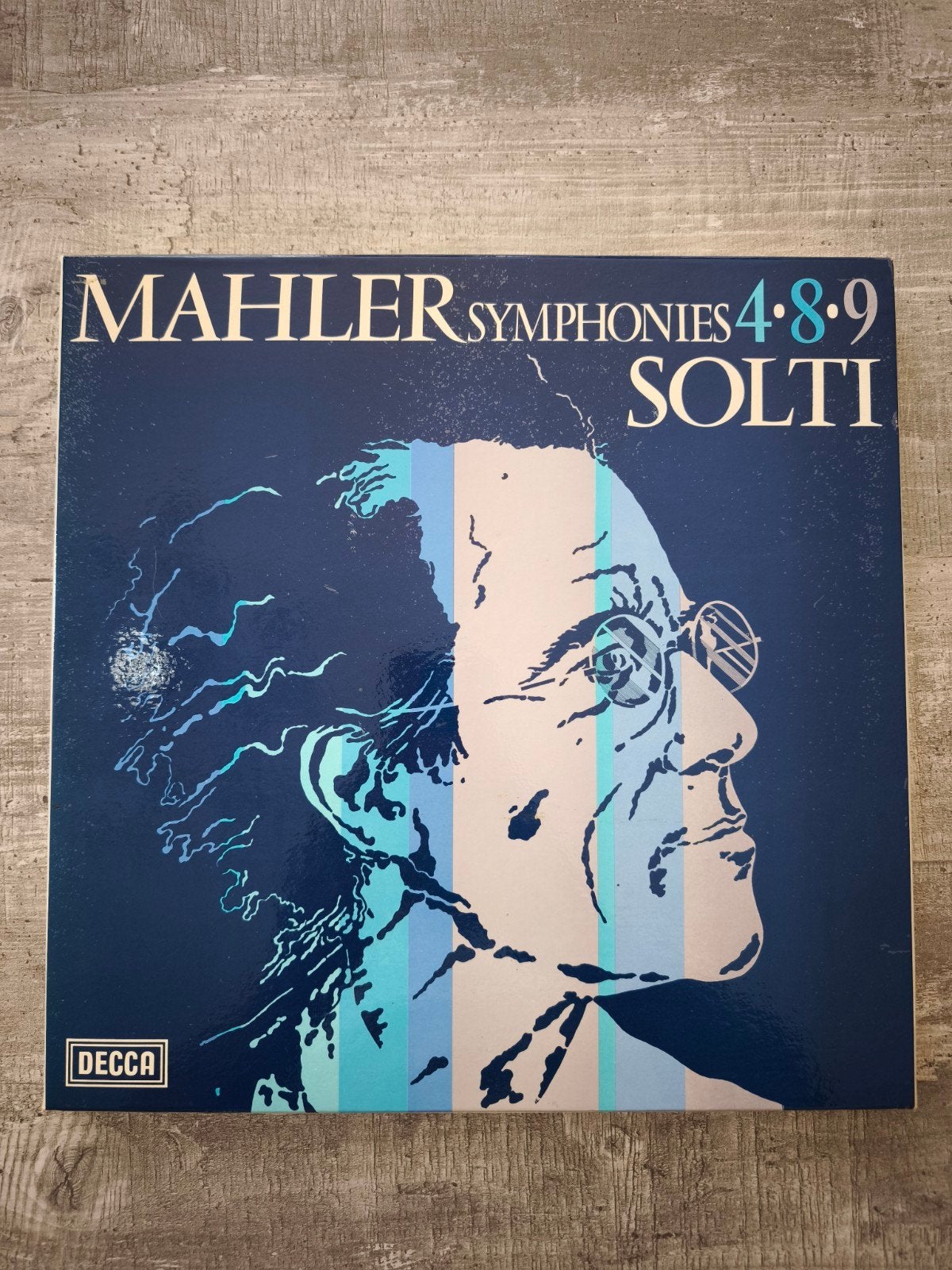 Coffret 5 vinyles Mahler – Solti – Decca FFSS UK, Cd's en Dvd's, Vinyl | Klassiek, Boxset, Ophalen, Boxset, Mahler
