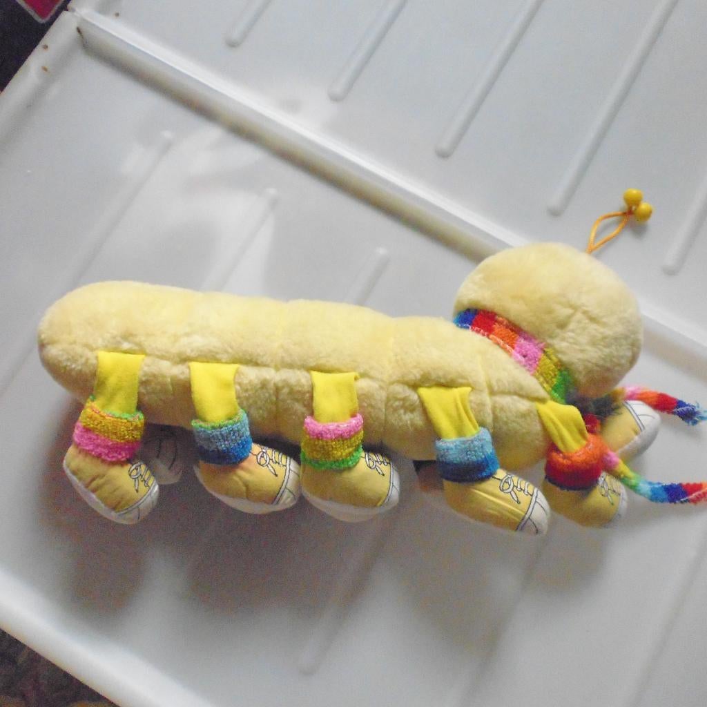 knuffel rups met voetjes, Ophalen of Verzenden