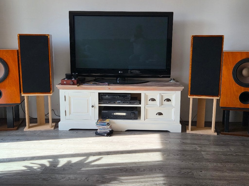 Vintage nieuw hoog rendements RCF coaxiaal hifi set, Stereo speakers, Nieuw, Minder dan 60 watt, Ophalen