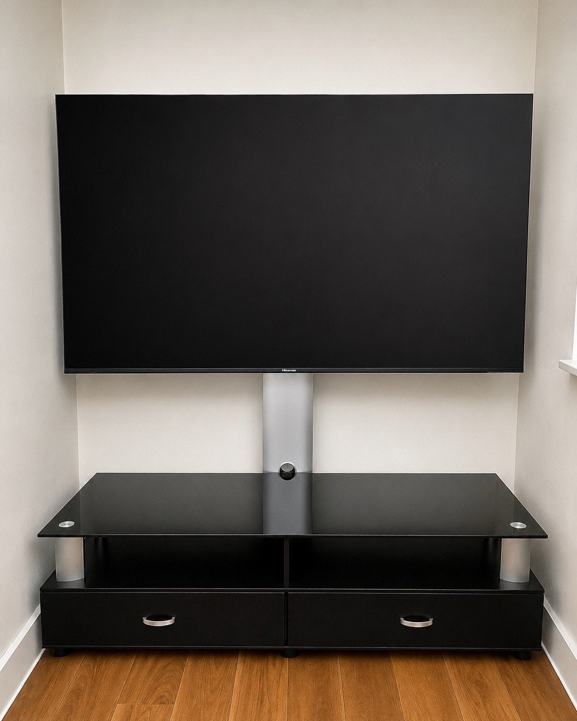 TV-MEUBEL - MEUBELCO, Huis en Inrichting, Ophalen, Gebruikt, Glas