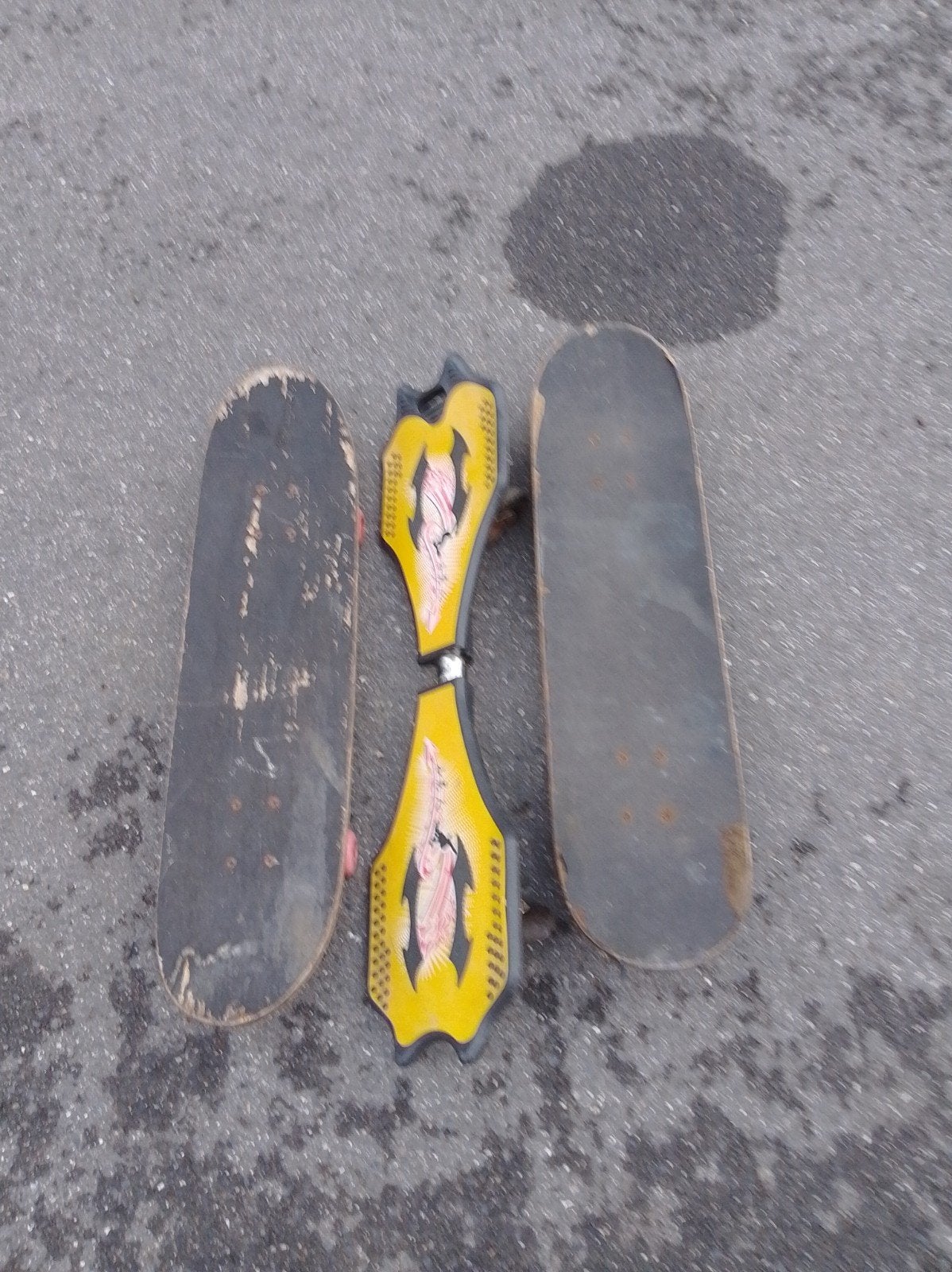 skateboarden, Enlèvement