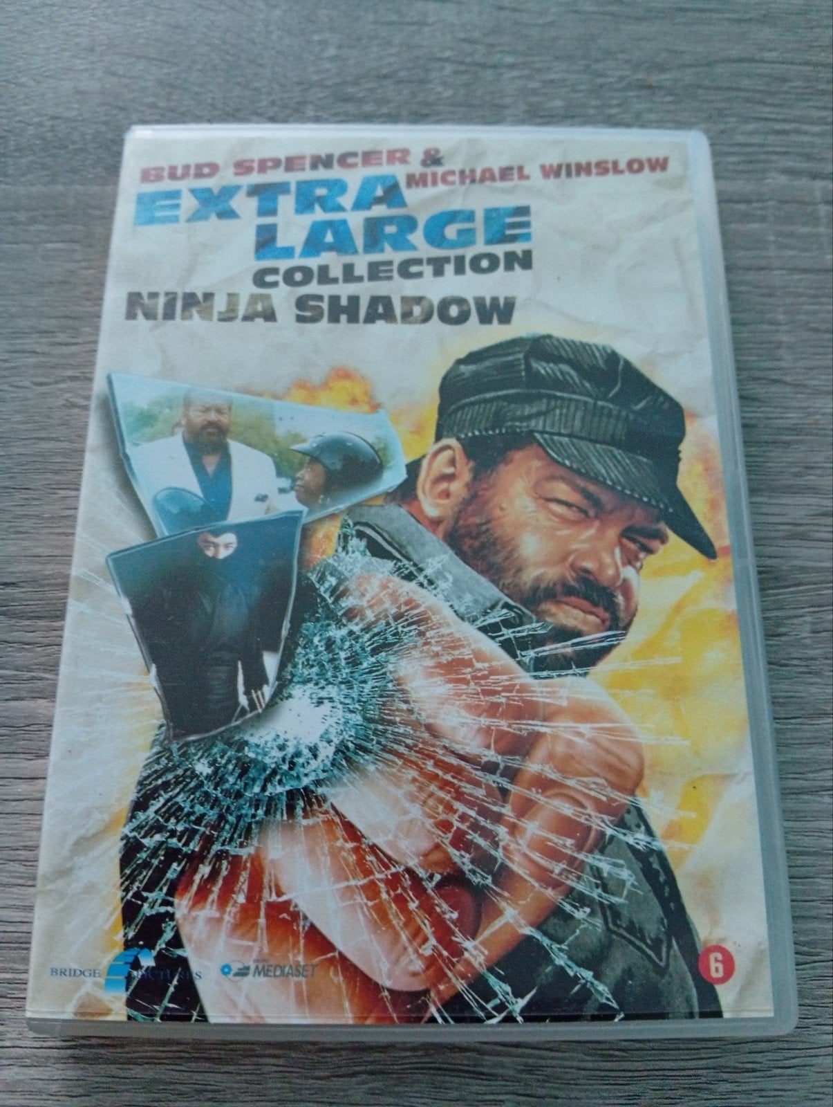 ninja shadow actiekomedie bud Spencer, Nederlands, Ophalen of Verzenden, Zo goed als nieuw, Vanaf 6 jaar