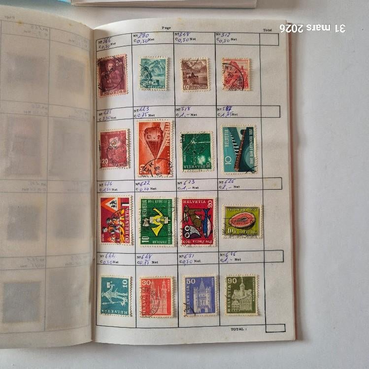 Set van 11 filatelic choice notitieboekjes, stempel, Postzegels en Munten, Verzenden, Overige periodes, Gestempeld