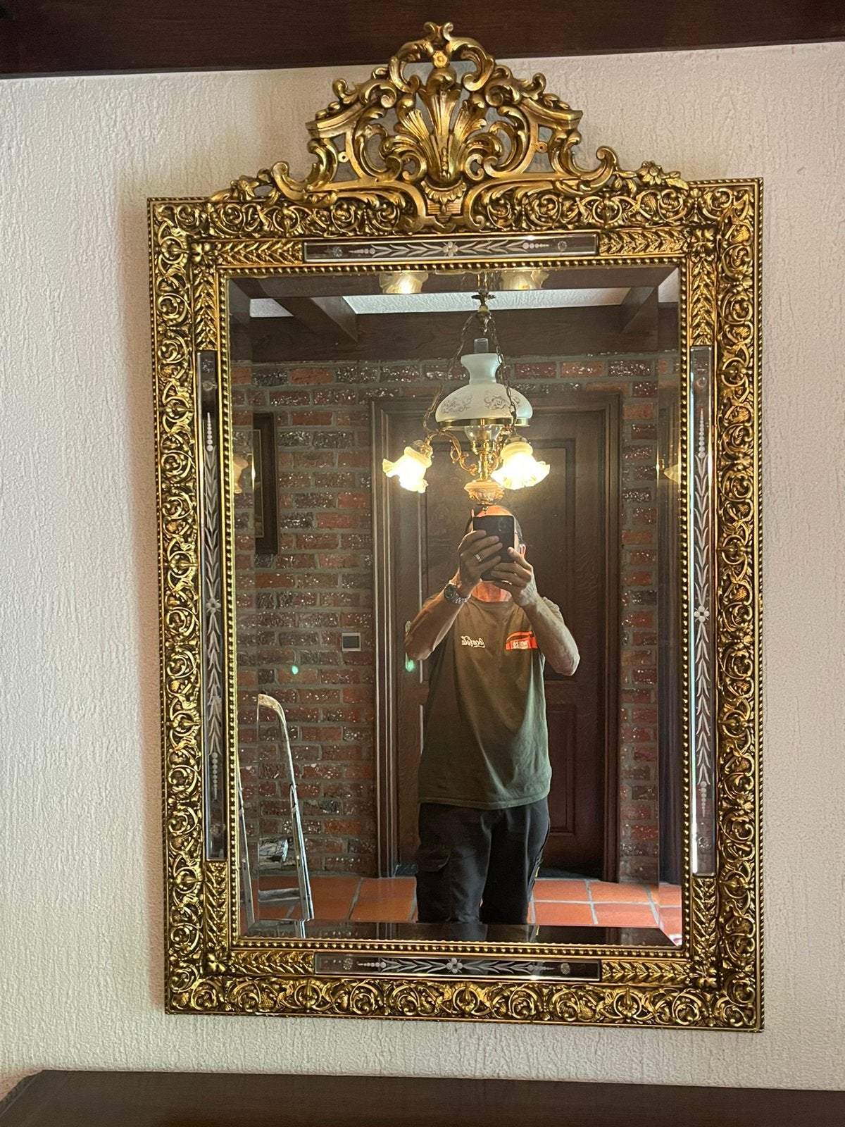 Grand miroir, Antiquités & Art, Antiquités | Miroirs, Enlèvement
