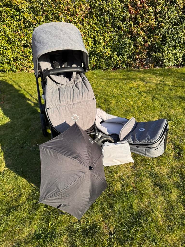 Complete Bugaboo Fox 3 wandelwagen - zeer goed onderhouden., Enlèvement ou Envoi, Comme neuf, Autres marques, Couverture pieds
