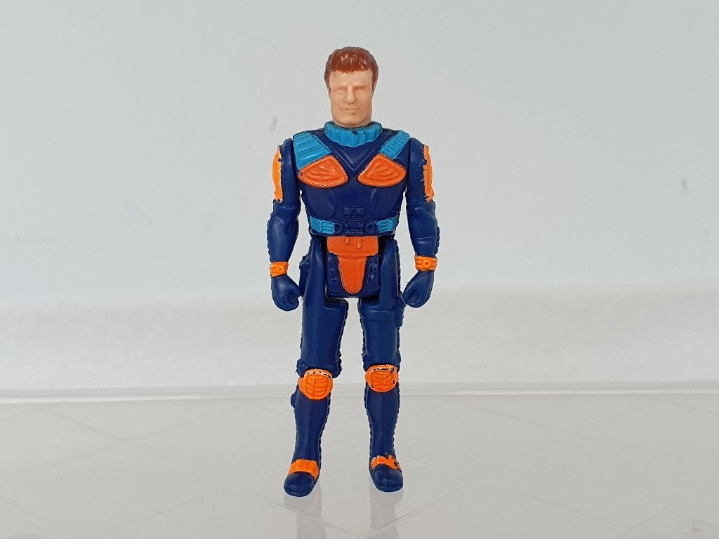 M.AS.K.: Calhoun Burns (Raven outfit) (Kenner, 1986), Collections, Jouets, Enlèvement ou Envoi, Utilisé
