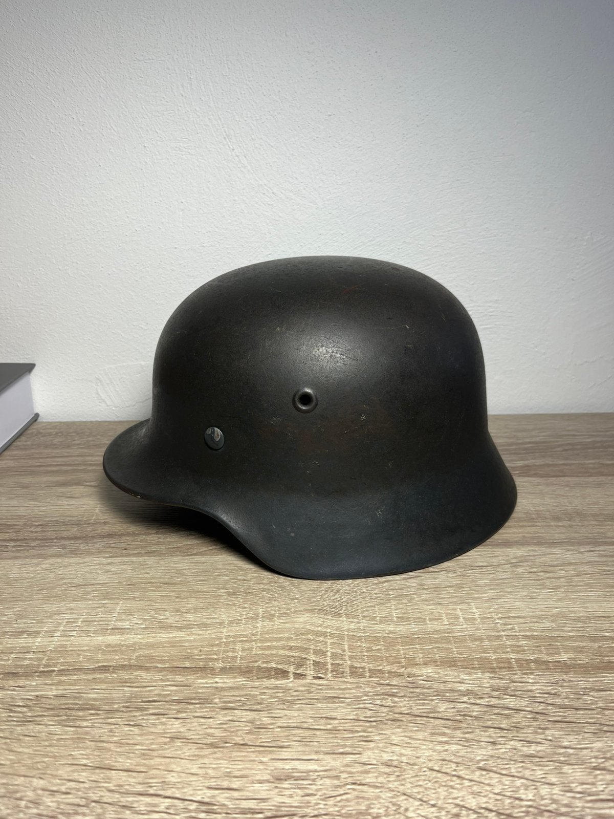 Duitse helm m40 luftwaffe, Ophalen of Verzenden, Luchtmacht, Helm of Baret