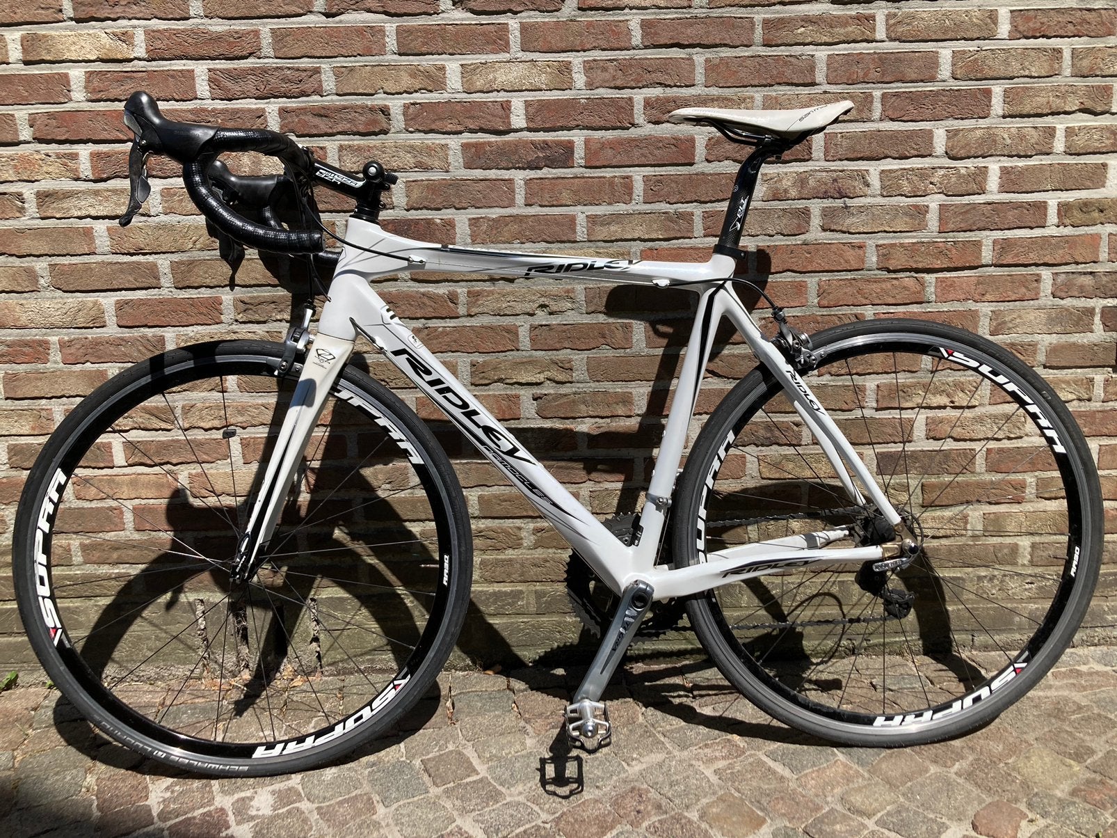 Racefiets Ridley Damocles - Framemaat M, Fietsen en Brommers, Gebruikt, Velgrem, 53 tot 57 cm, Ophalen