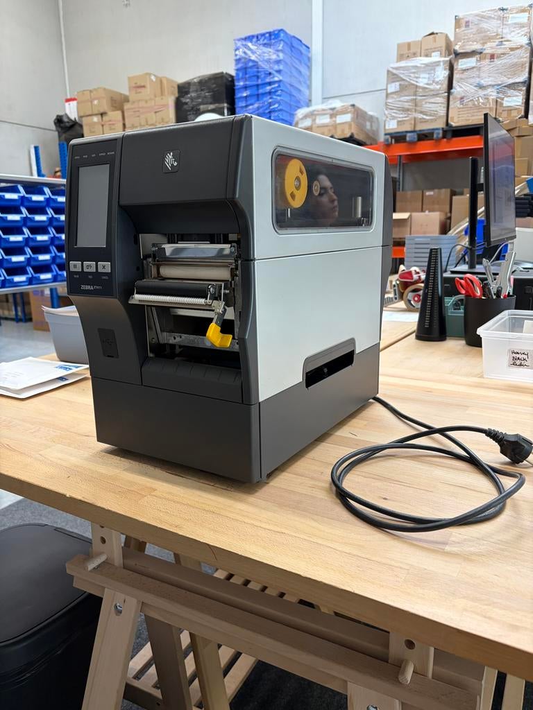 Zebra ZT411 industriële labelprinter, Computers en Software, Labelprinters, Ophalen, Gebruikt