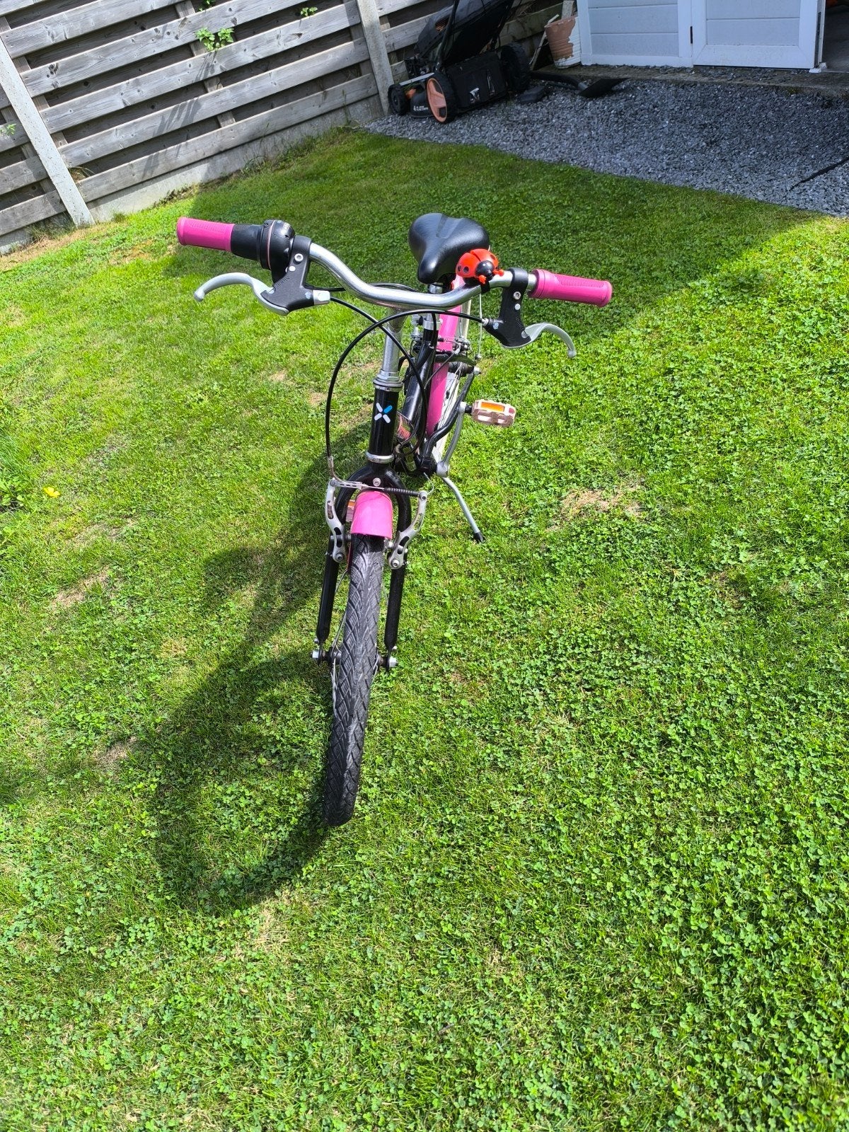 Vélo B'Twin 20 pouces pour fille - rose/noir, Enlèvement, Utilisé, 20 à 24 pouces, B'Twin (Decathlon)