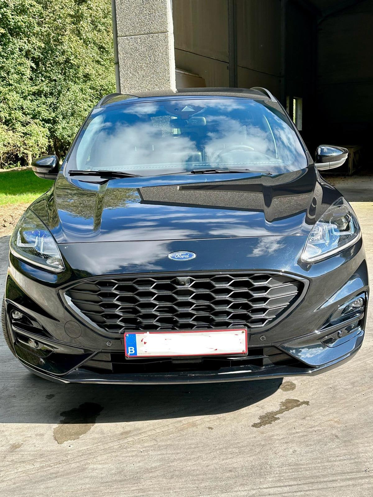 Ford Kuga ST-Line X 2.5i PHEV 225pk Agate black, Autos, Détection des panneaux routiers, Achat, 2500 cm³, Entreprise