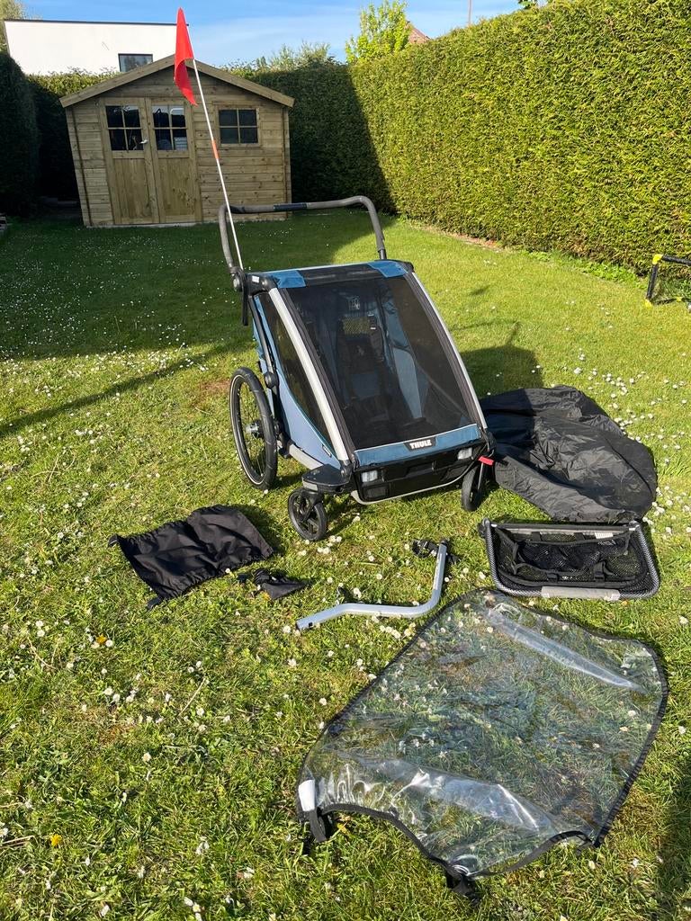Thule Cross 2 double, 40 à 60 kg, Enlèvement, Utilisé, Suspension