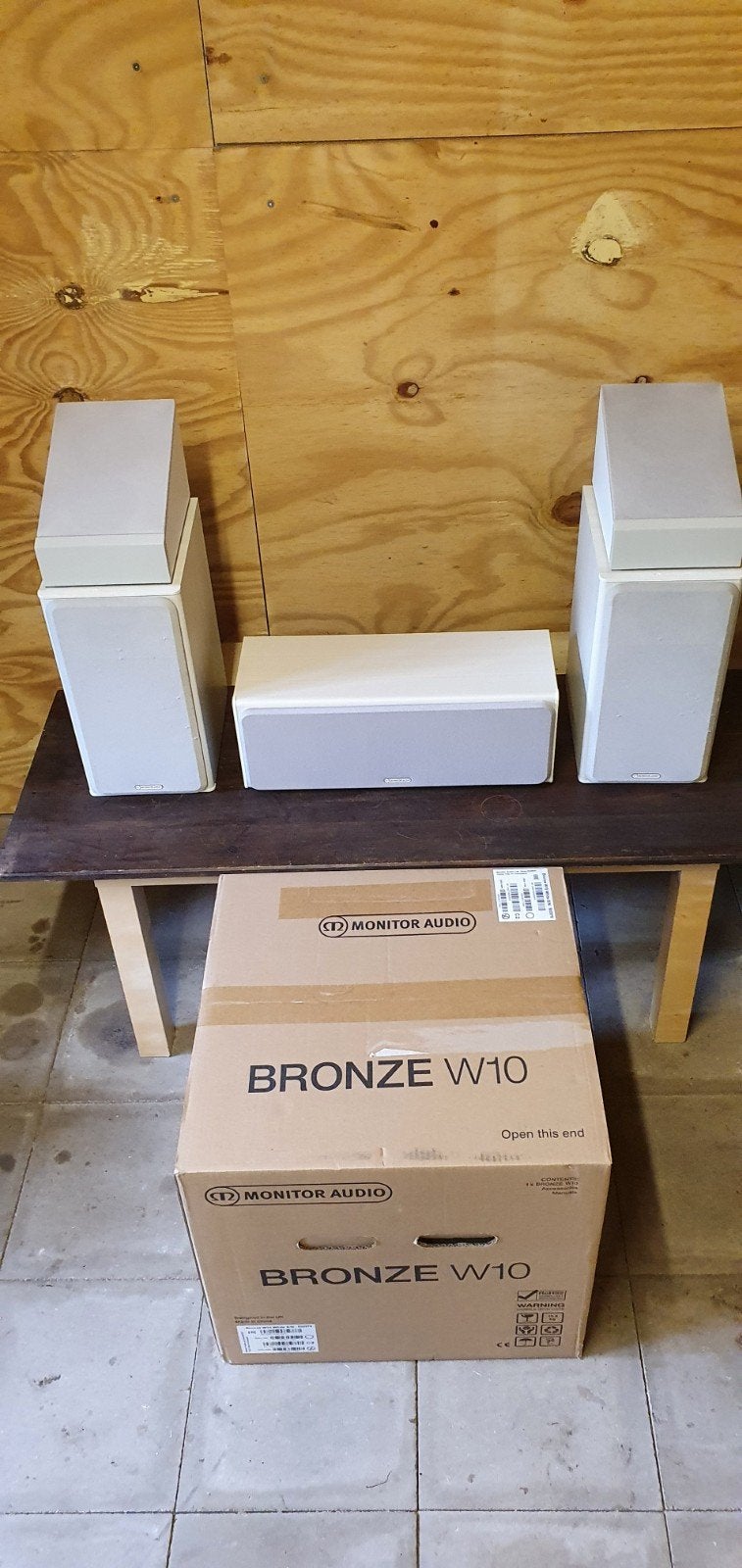 Audio Monitor Bronze surround set, Audio, Tv en Foto, 70 watt of meer, Zo goed als nieuw, 5.1-systeem, Ophalen