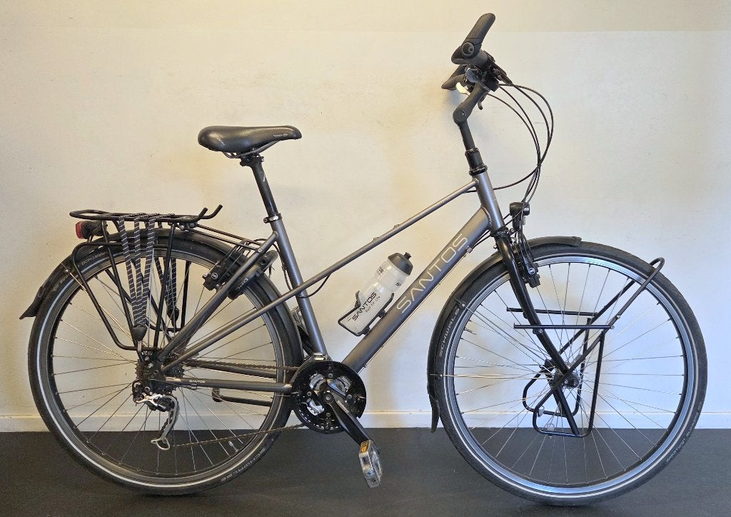 SANTOS Trekking-Travelmaster 2.8 tour- trekkingfiets, Fietsen en Brommers, Overige merken, 28 inch, Velgrem, 47 tot 50 cm