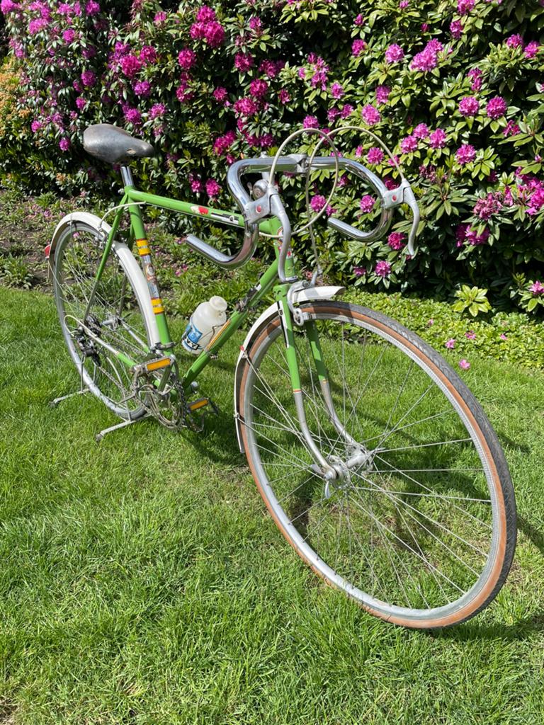 Retro herenfiets roger swerts jaren 70’, Vélos & Vélomoteurs, Enlèvement, Frein sur jante, Années 60 ou plus récent