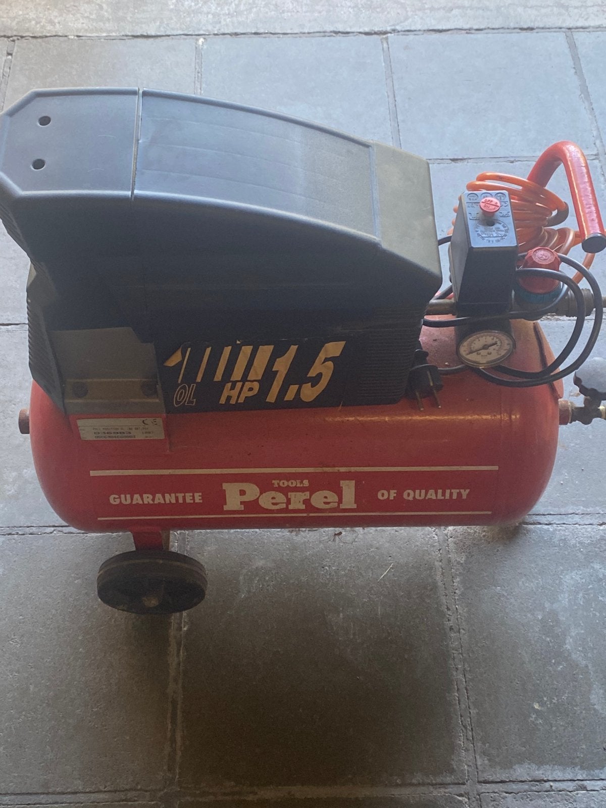 Compressor 1,5 pk, Enlèvement, Comme neuf