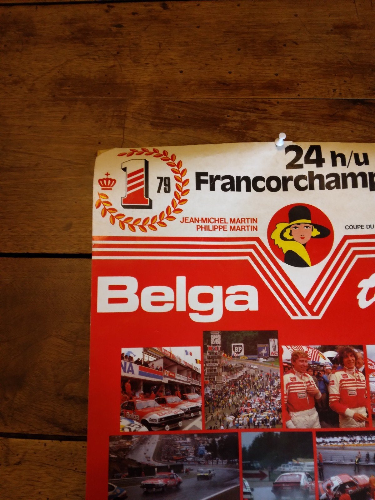Affiche des 24 heures ou affiche de Francorchamps, Enlèvement