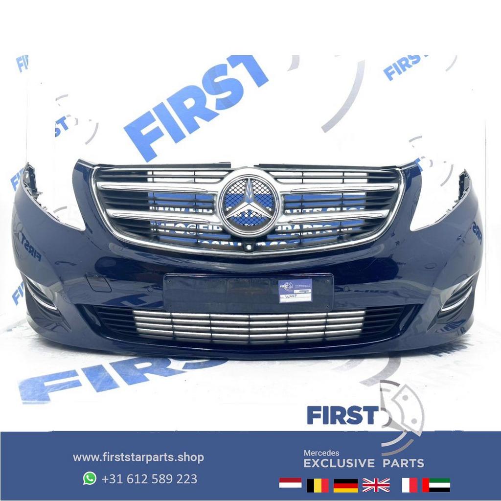 W447 BUMPER Mercedes V KLASSE / VITO VOORBUMPER COMPLEET A44, Utilisé, -, Avant, -