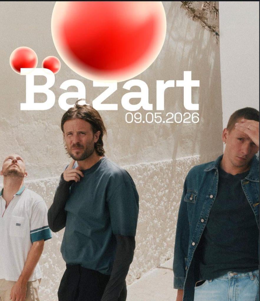 2 tickets Concert Bazart in Lotto Arena op 9/5, Tickets & Billets, Deux personnes, Mai