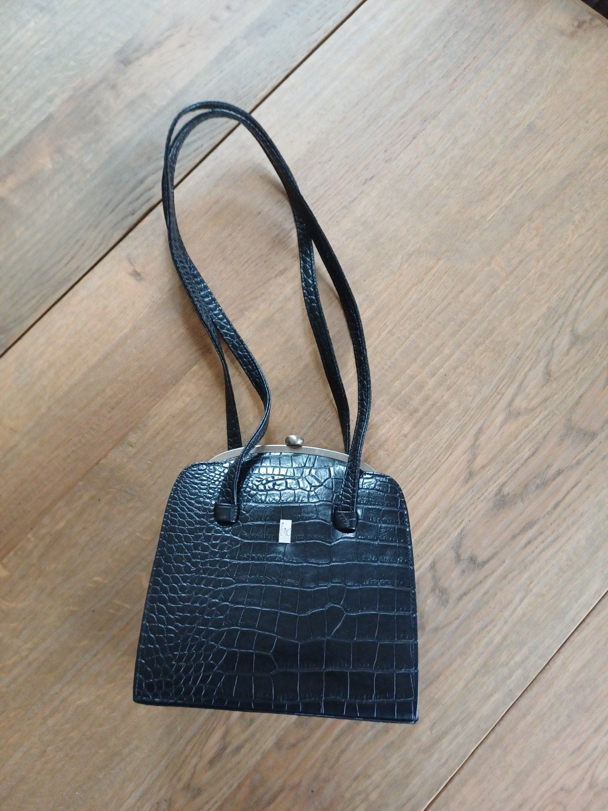 handtas zwart, Ophalen, Zwart, Handtas
