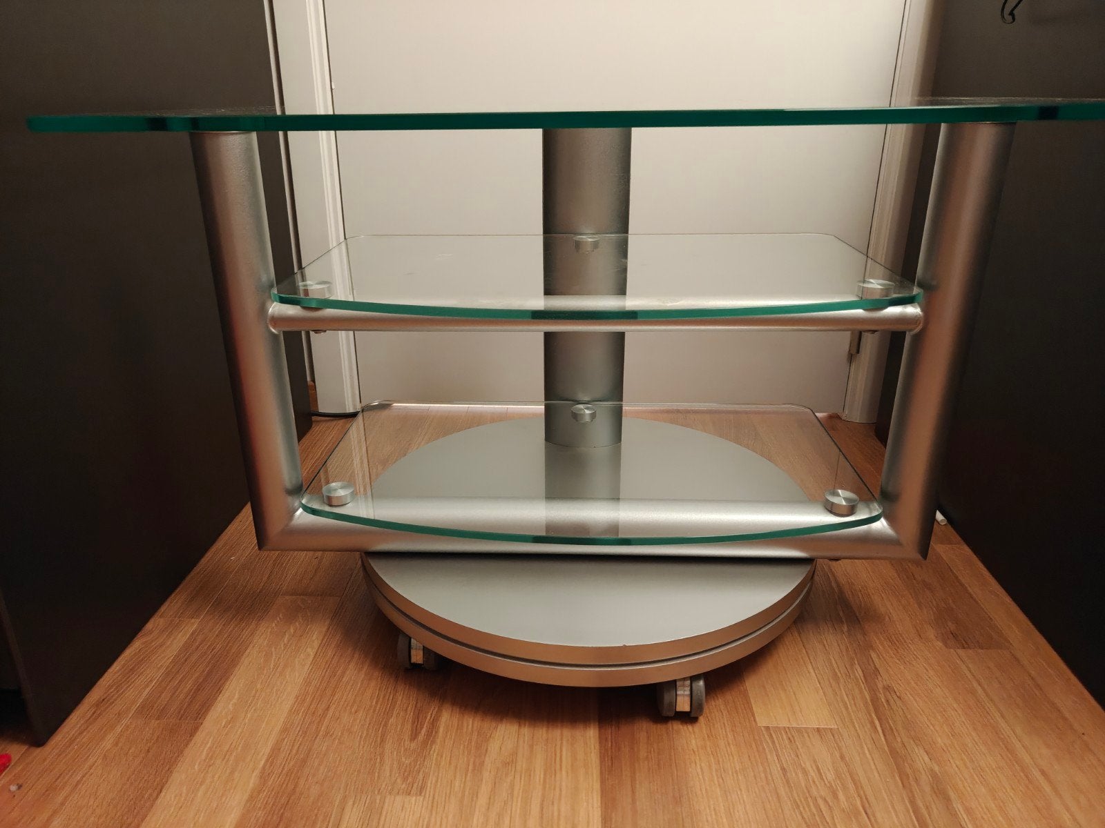 Sterk tv-meubel., 25 à 50 cm, Verre, Enlèvement, Utilisé