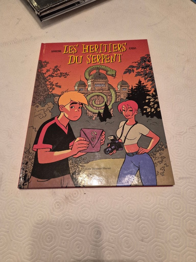 les héritiers du serpent, MARINI, Une BD, Comme neuf, Enlèvement
