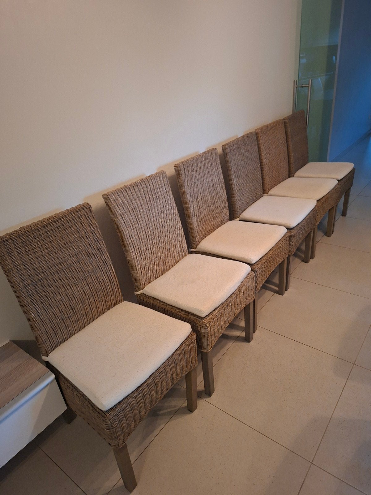 6 eetkamerstoelen, Huis en Inrichting, Ophalen, Hout