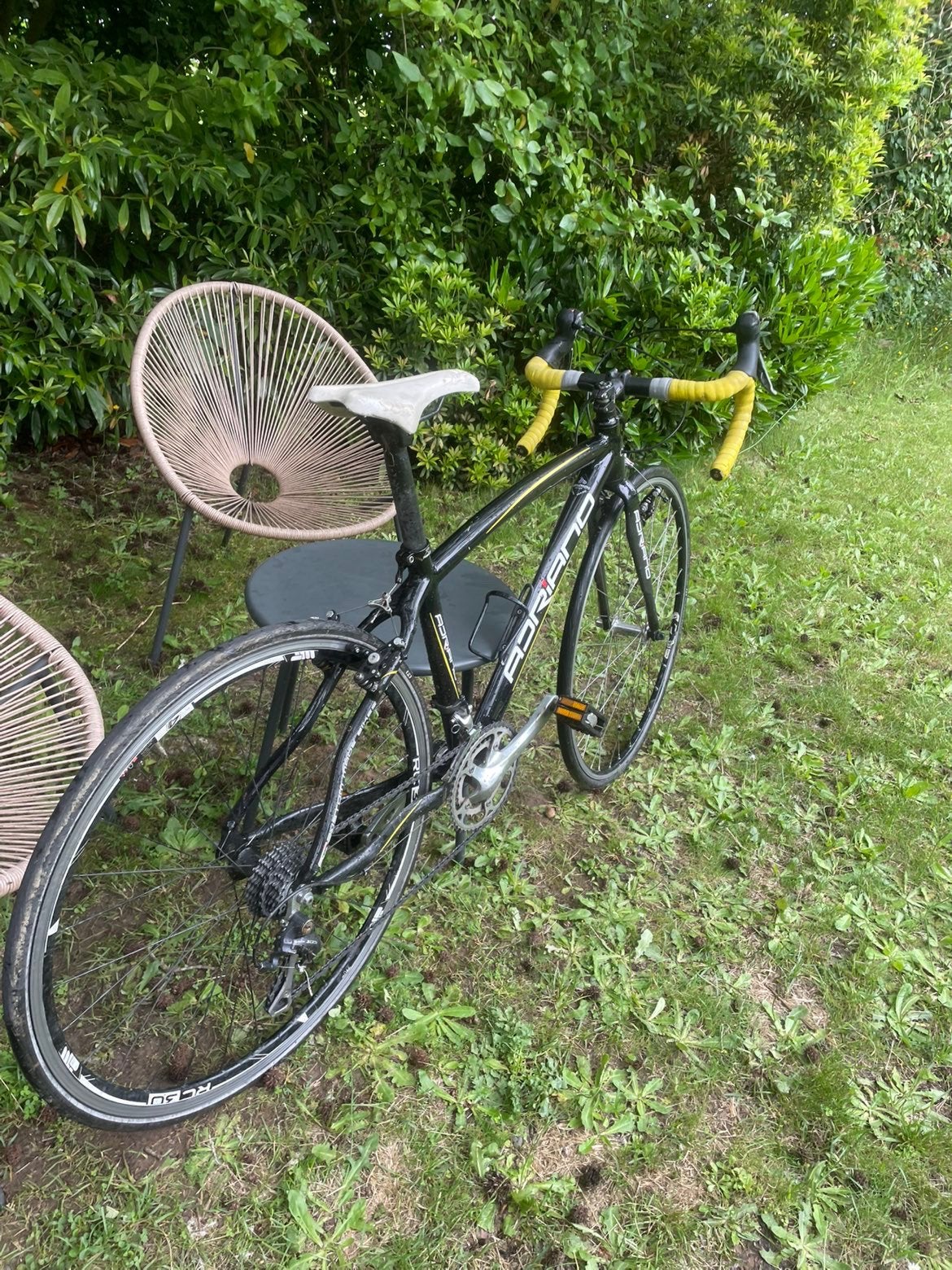 Coursfiets, Ophalen, Zo goed als nieuw